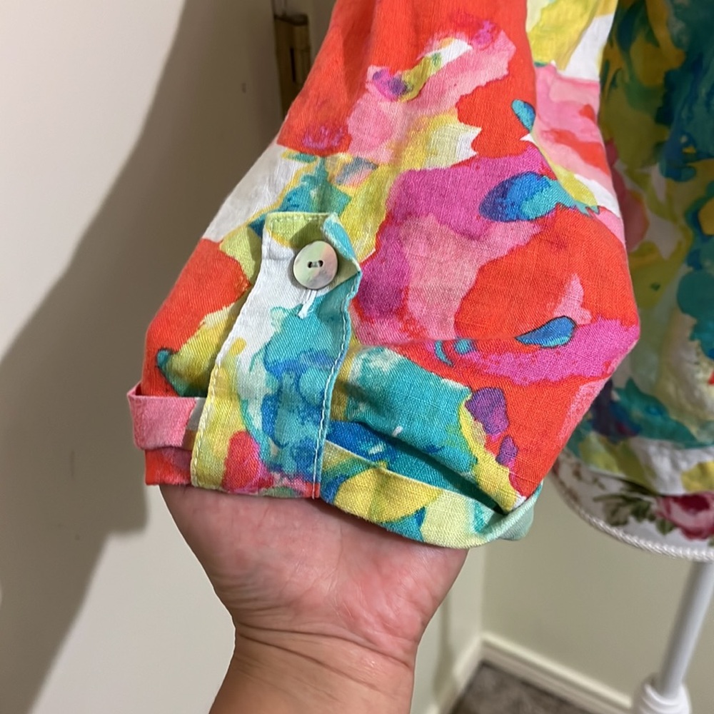 Ruby Rd. colorful Blazer - Picture 4 of 17